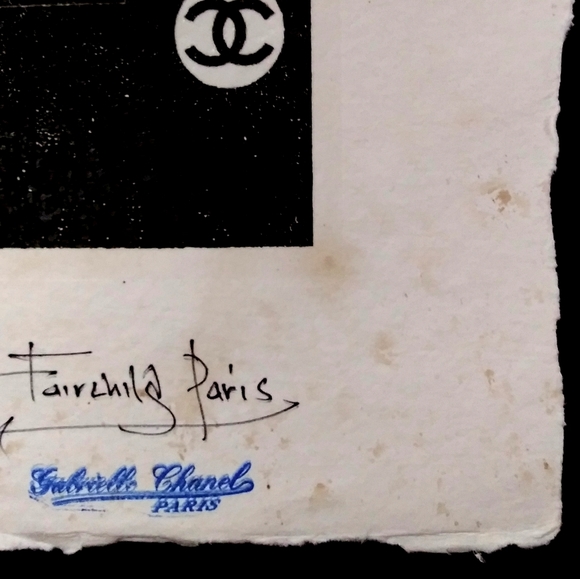 Fairchild Paris Wall Decor Chanel No5 Limited Ed Print By Fairchild